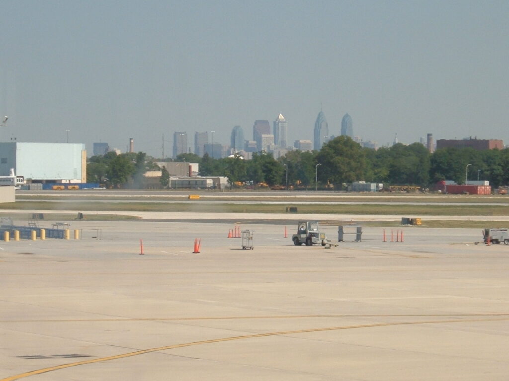 Philadelphia Skyline in the Distance