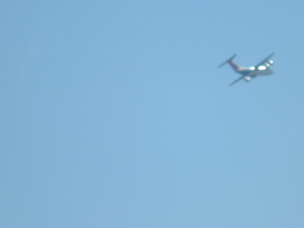 Unknown Avro RJ-70 on climb.