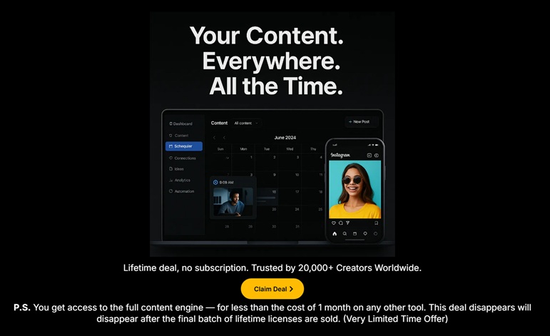 Confidently trusted by 10,000+ Creators. Claim Your Special Deal Right Now!